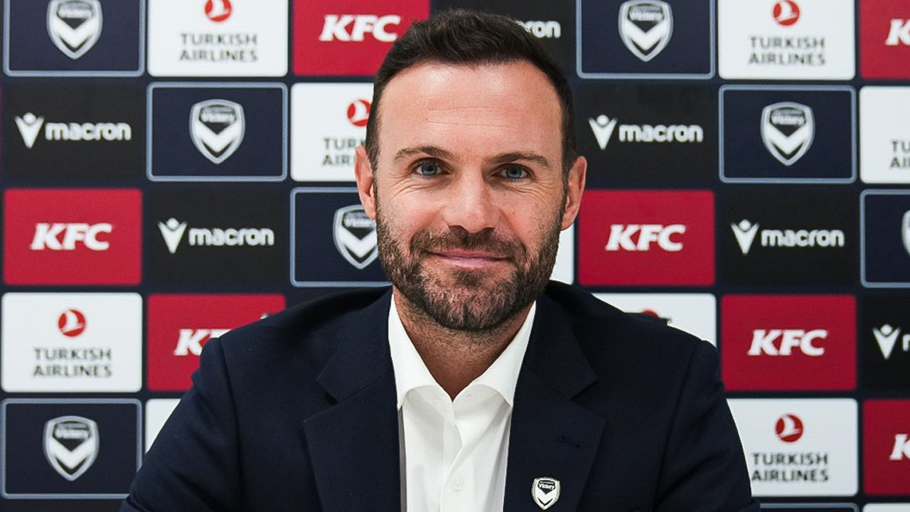 Juan Mata 37 yaşında Melbourne Victory’ye imza attı