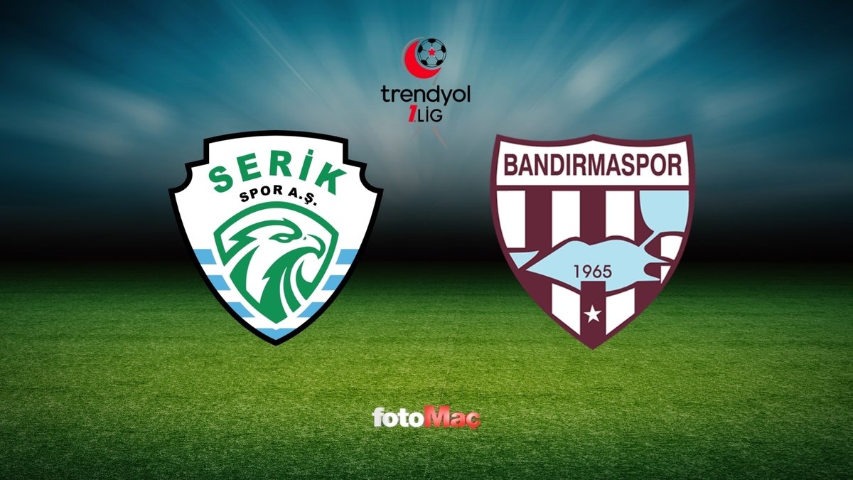Serik Spor-Bandırmaspor maçı saat kaçta, hangi kanalda? Trendyol 1. Lig