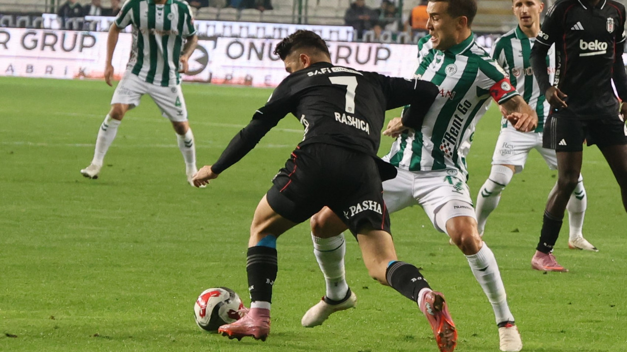 Beşiktaş ile Konyaspor, PFDK’ye sevk edildi